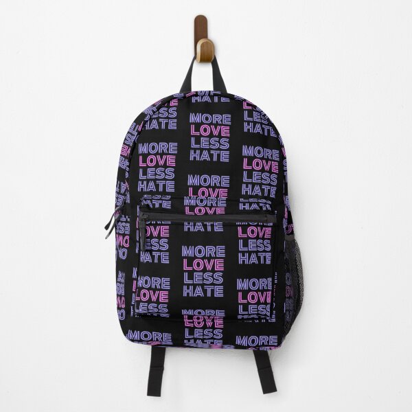 Item preview, More Love Less Hate | Spreading Positivity And Reducing Negativity in Society designed and sold by SpeakLifeHQ.