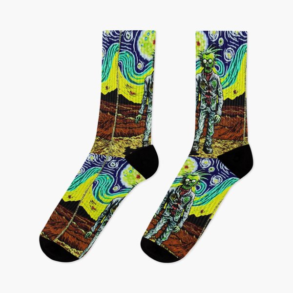 Item preview, Zombie Starry Night designed and sold by TerryJonesIs5-8.