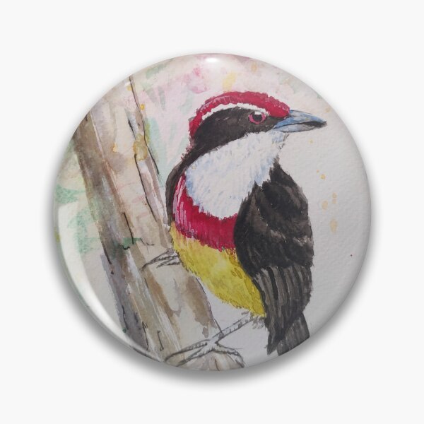 Item preview, Scarlet-banded Barbet designed and sold by anwar-art.