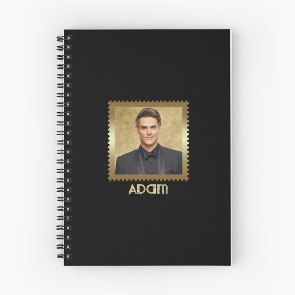 Item preview, Y&R Character Stamp ADAM (on Black) designed and sold by PawsitiveMum3.