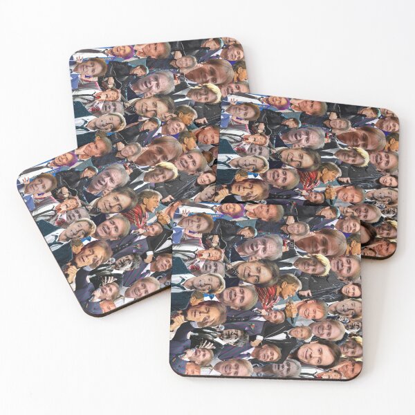 Artikelvorschau, Abstrakte seitliche Fotocollage von Cliff Richard entworfen und verkauft von CollageHeaven.