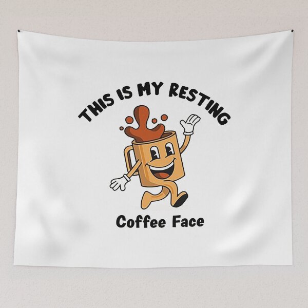 Item preview, this is my resting coffee face  designed and sold by guillerminaaa.