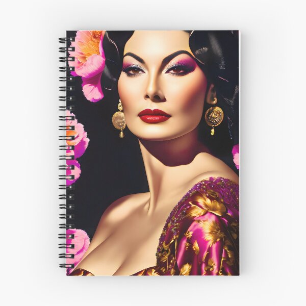 Item preview, Ava Gardner Florals  designed and sold by @adorcharm Modern & Classic AI Art.