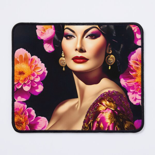 Item preview, Ava Gardner Florals designed and sold by @adorcharm Modern & Classic AI Art.