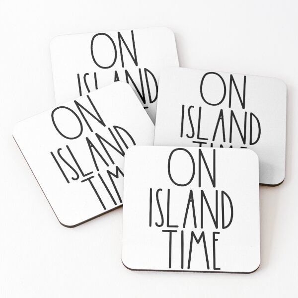Aperçu de l'œuvre On Island Time Rae Dunn Inspired Farmhouse Decor créée et vendue par FineElephant.