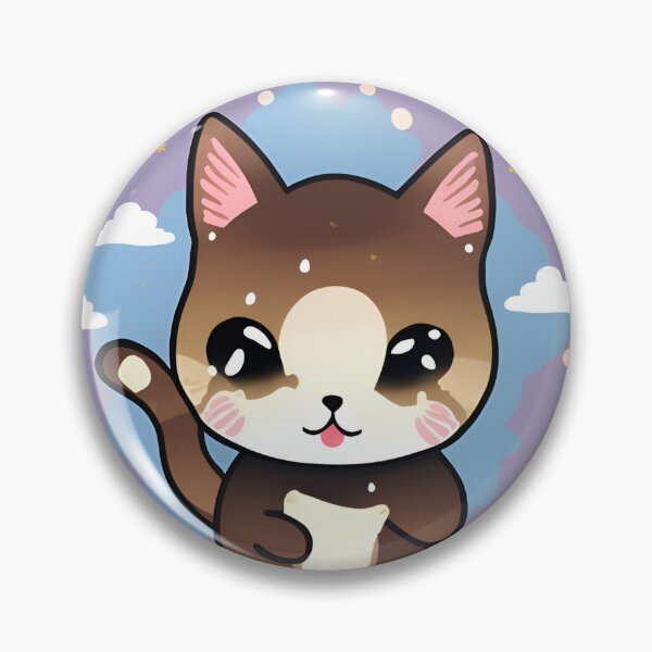 Item preview, kawaii cute cat colourful design designed and sold by karthika A.