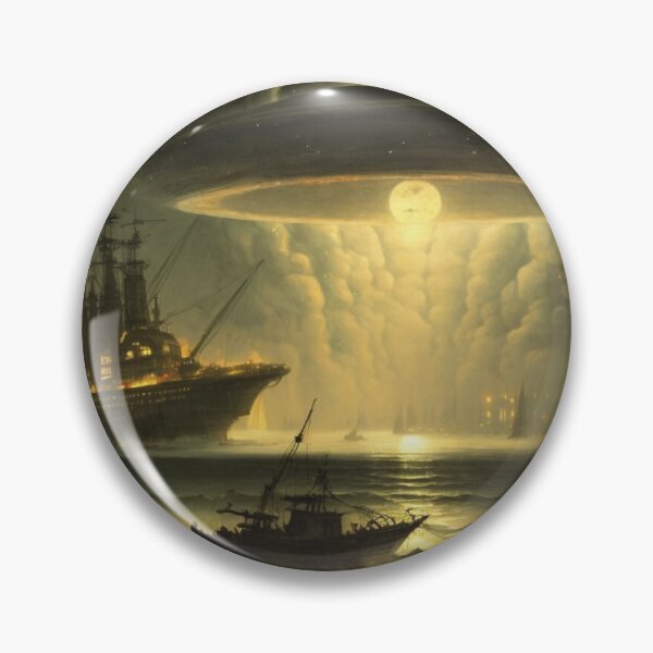 Item preview, Seascape, Aliens and Time Travel designed and sold by Fantasy Masterpiece.