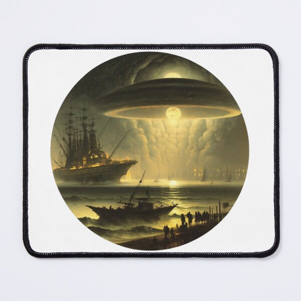 Item preview, Seascape, Aliens and Time Travel designed and sold by Fantasy Masterpiece.