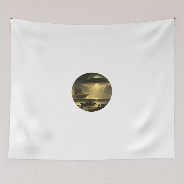 Item preview, Seascape, Aliens and Time Travel designed and sold by Fantasy Masterpiece.