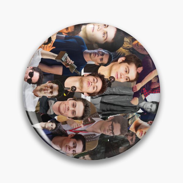 Item preview, Dylan O'Brien Abstract Seamless Lateral Collage Pattern designed and sold by CollageHeaven.