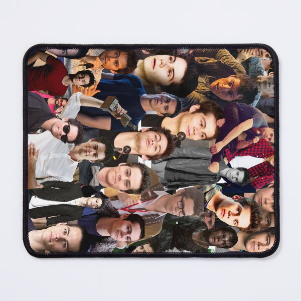 Item preview, Dylan O'Brien Abstract Seamless Lateral Collage Pattern designed and sold by CollageHeaven.