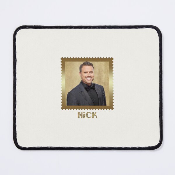 Item preview, Y&R Character Stamp NICK (on Off-White) designed and sold by PawsitiveMum3.