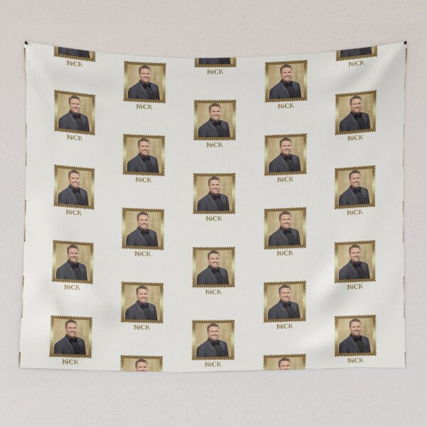 Item preview, Y&R Character Stamp NICK (on Off-White) designed and sold by PawsitiveMum3.