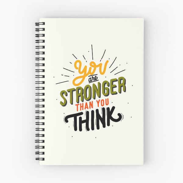 Item preview, You are stronger than you think, Motivational Quote designed and sold by graphic-genie.