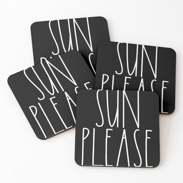 Aperçu de l'œuvre Sun Please White Rae Dunn Inspired Farmhouse Decor créée et vendue par FineElephant.