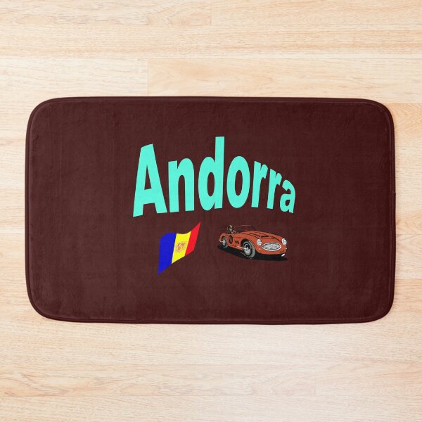 Item preview, Principality of Andorra abstract design designed and sold by lobodelnoir.