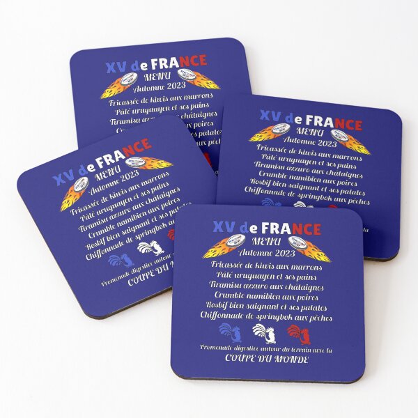 Item preview, Rugby France Tasting Menu designed and sold by Volfoni2B.