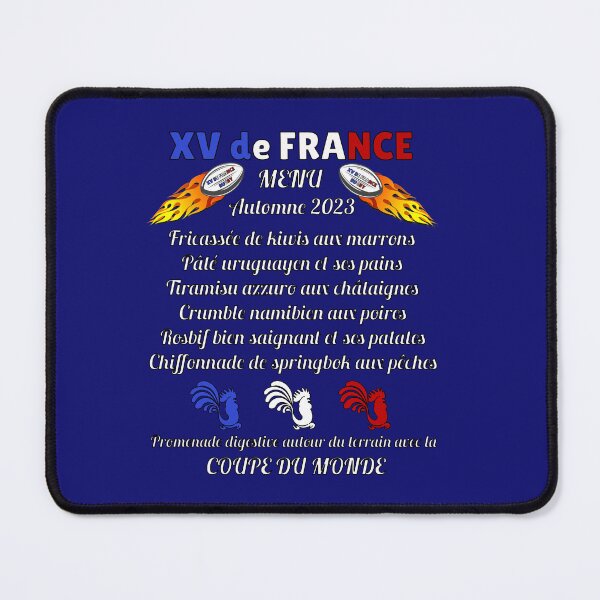 Item preview, Rugby France Tasting Menu designed and sold by Volfoni2B.