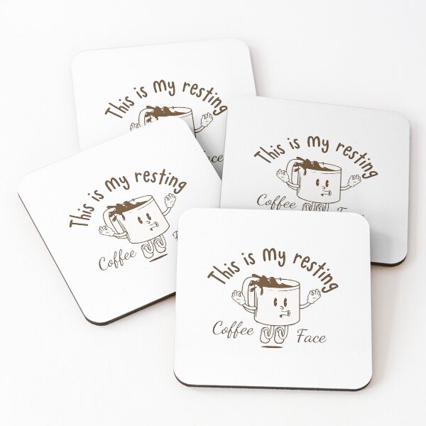 Item preview, this is my resting coffee face  designed and sold by cynthiastover.