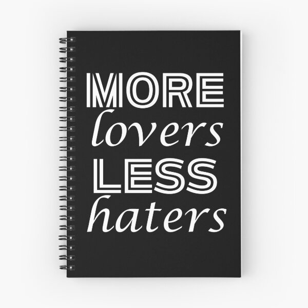 Item preview, More Lovers Less Haters | Spreading Positivity And Reducing Negativity designed and sold by SpeakLifeHQ.