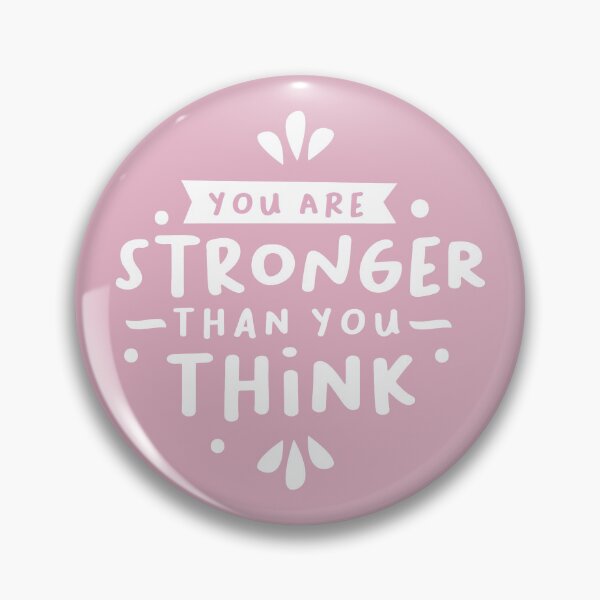 Item preview, You are stronger than you think, Motivational Quote designed and sold by graphic-genie.