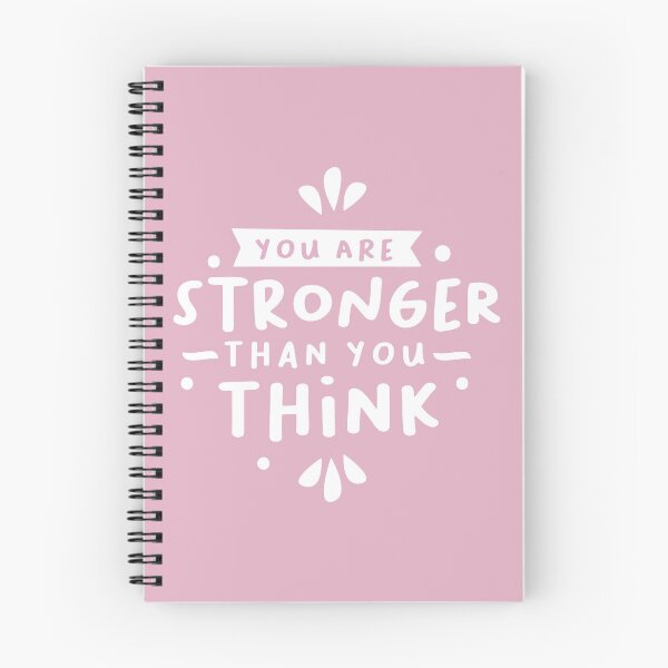 Item preview, You are stronger than you think, Motivational Quote designed and sold by graphic-genie.