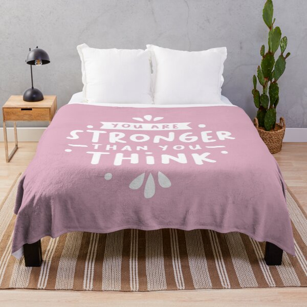 Item preview, You are stronger than you think, Motivational Quote designed and sold by graphic-genie.