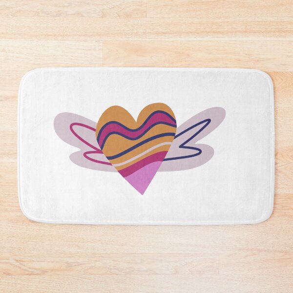 Item preview, heartbeat minimalist color designed and sold by homeand1.