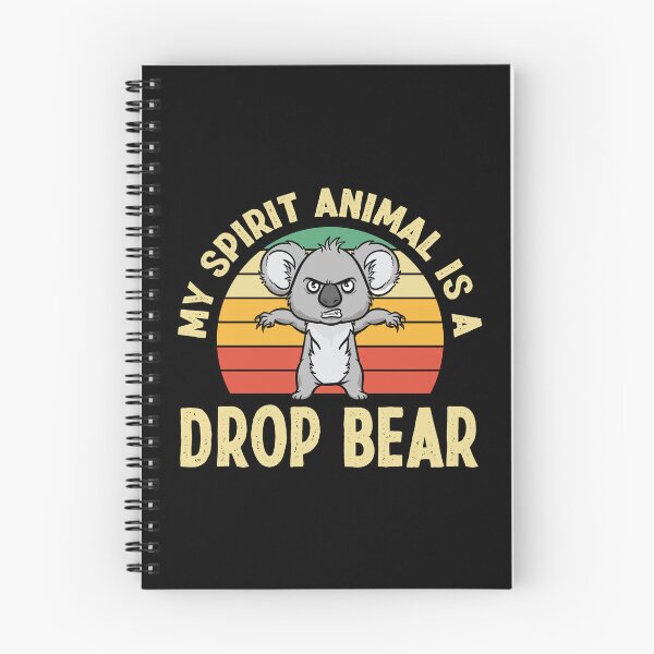 Item preview, Australian Feral Koala, Spirit Animal Drop Bear designed and sold by Gold Wings Tees.
