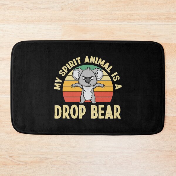 Item preview, Australian Feral Koala, Spirit Animal Drop Bear designed and sold by Gold Wings Tees.