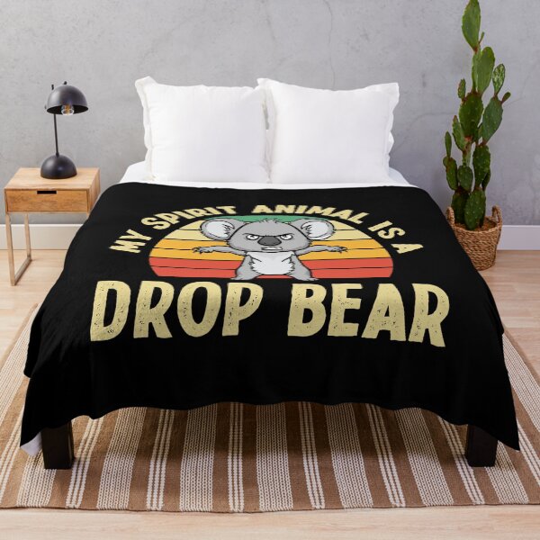 Item preview, Australian Feral Koala, Spirit Animal Drop Bear designed and sold by Gold Wings Tees.