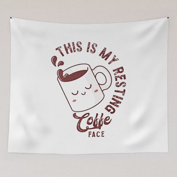 Item preview, this is my resting coffee face  designed and sold by carolinejbarnes.