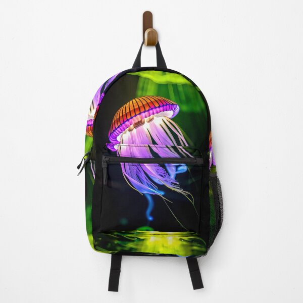Item preview, Rainbow Jelly fish with bioluminescence designed and sold by BrankoTrpevski.