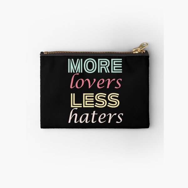 Item preview, More Lovers Less Haters | Spreading Positivity And Reducing Negativity designed and sold by SpeakLifeHQ.