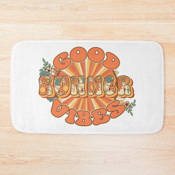 Item preview, Good vibes Runner retro quote  gift for running Vintage floral pattern designed and sold by HomeCoquette.
