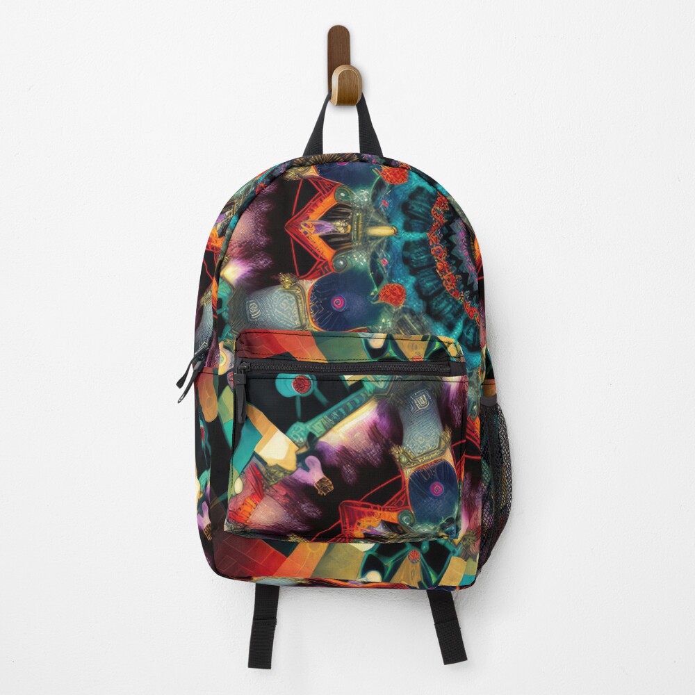 Vista previa del artículo con la obra «Mochila», diseñado y vendido por SeedDesign.