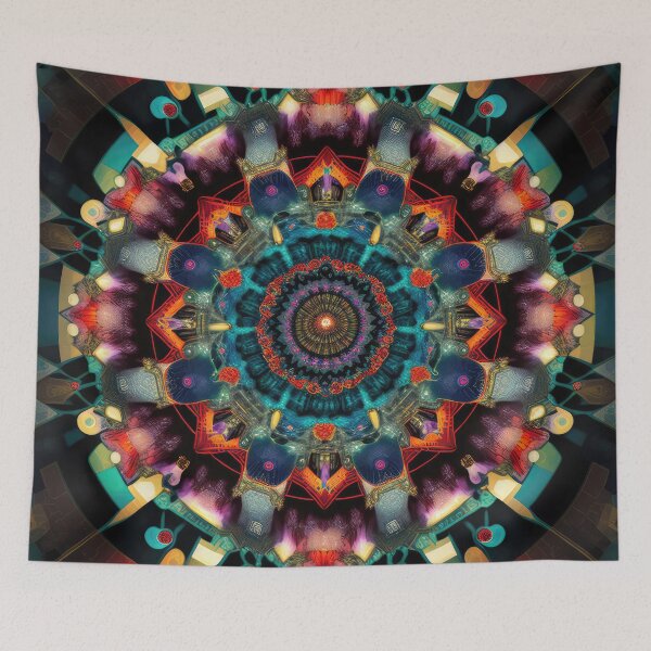 Artikelvorschau, Kaleidoscopic Mandala entworfen und verkauft von SeedDesign.