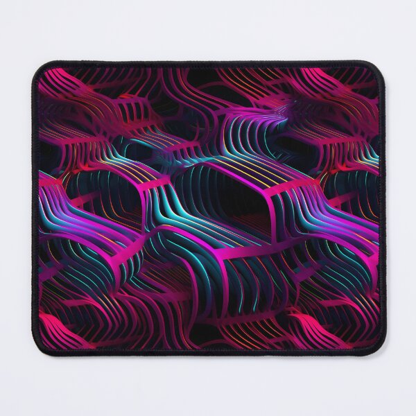 Item preview, Neon 3D pattern designed and sold by Jackflash2023.