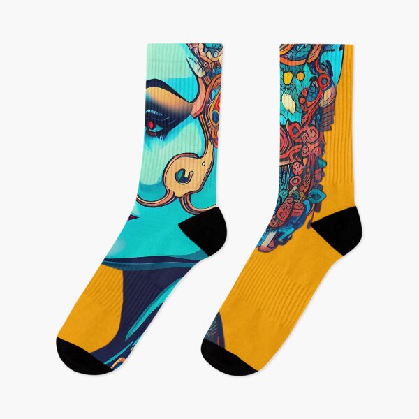 Item preview, Beauty and Complexity - A Portrait of a Woman with Intricate Geometric Design designed and sold by GalihDA.