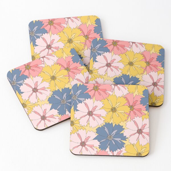 Item preview, Watercolor Flower : Vintage Blooms: Watercolor Floral Pattern Inspired by 70s Vibes designed and sold by Arte Cartoon From TagTeam Group.
