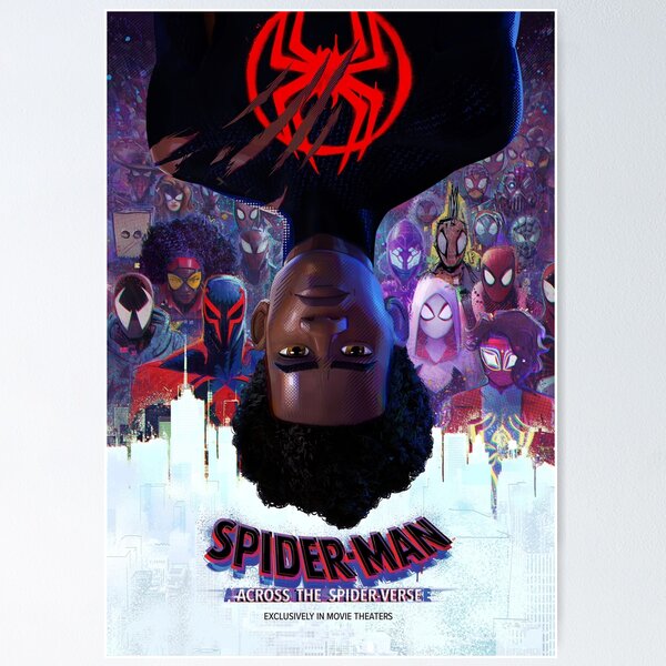 Item preview, Collage miles morales poster designed and sold by helenbatist.
