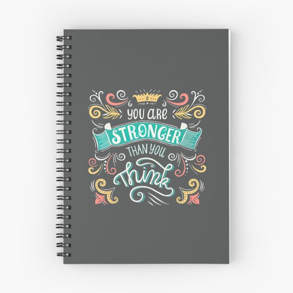 Item preview, You are stronger than you think, Motivational Quote designed and sold by graphic-genie.