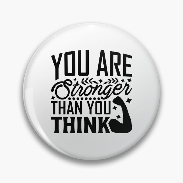 Item preview, You are stronger than you think, Motivational Quote designed and sold by graphic-genie.