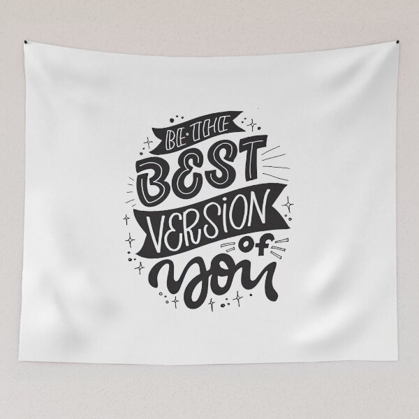 Item preview, Be The Best Version of You, Motivational Quote designed and sold by graphic-genie.
