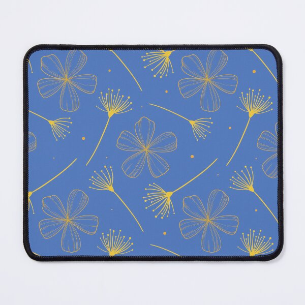 Item preview, Gold & Blue Floral designed and sold by JustForYoubySJ.