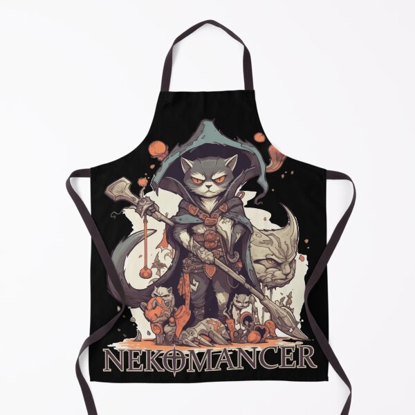Item preview, The Nekomancer - Necromancer Cat designed and sold by kittengallery.