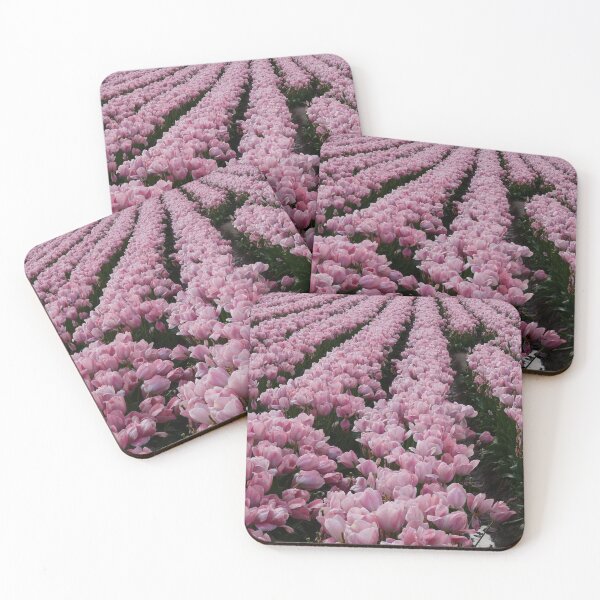 Item preview, Field of pink tulips designed and sold by Andie Janik.