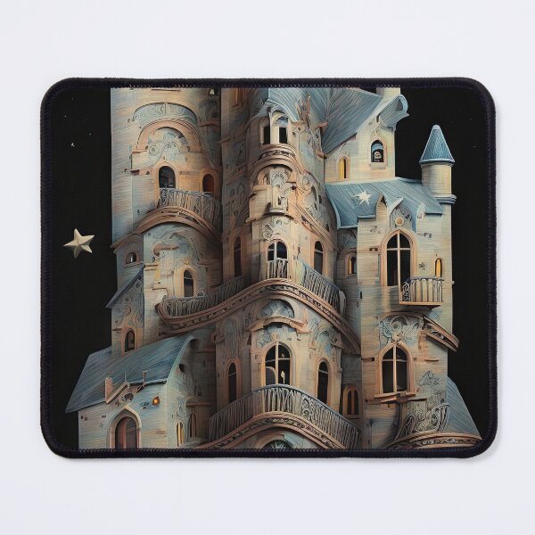 Item preview, Asgard Castle designed and sold by OccultDreams.