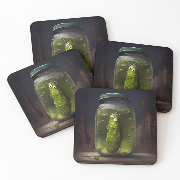 Item preview, Remembrance of a Pickle Digital Painting designed and sold by CodeAndColors.