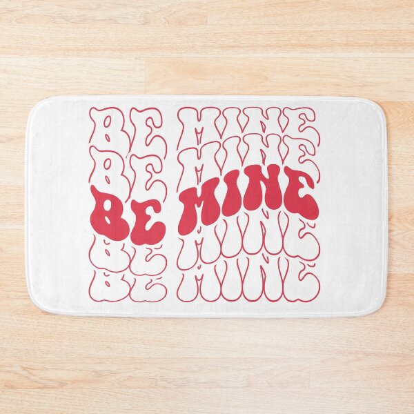 Item preview, Be Mine red  designed and sold by SeedsplashMerch.